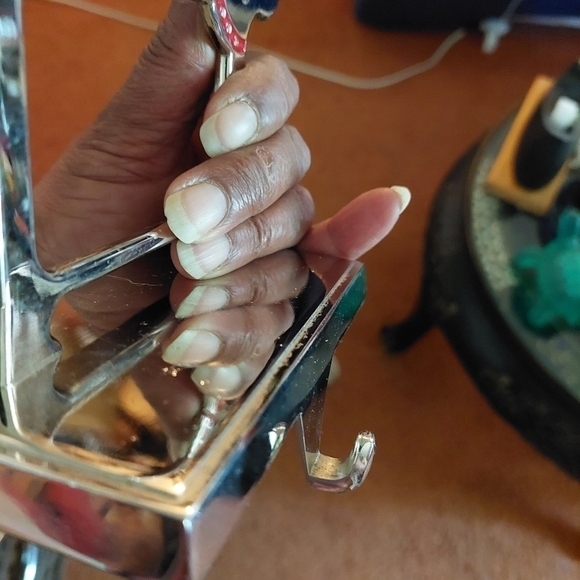 Vintage* Metal Alloy "My Dog" Photo Frame with Leash/Stocking Hook - Picture 6 of 6